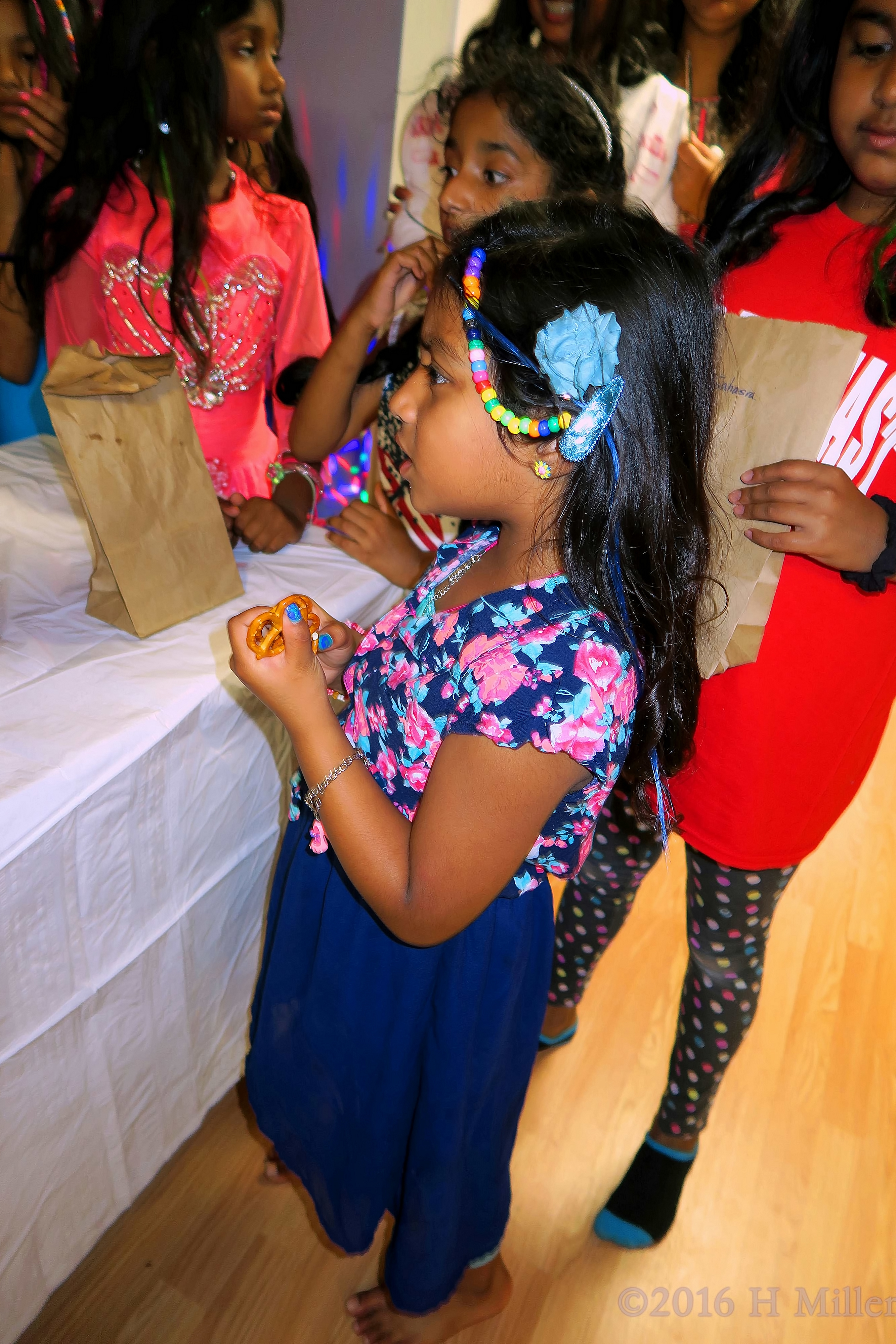Standing By The Cake Table. Standing By The Cake Table.