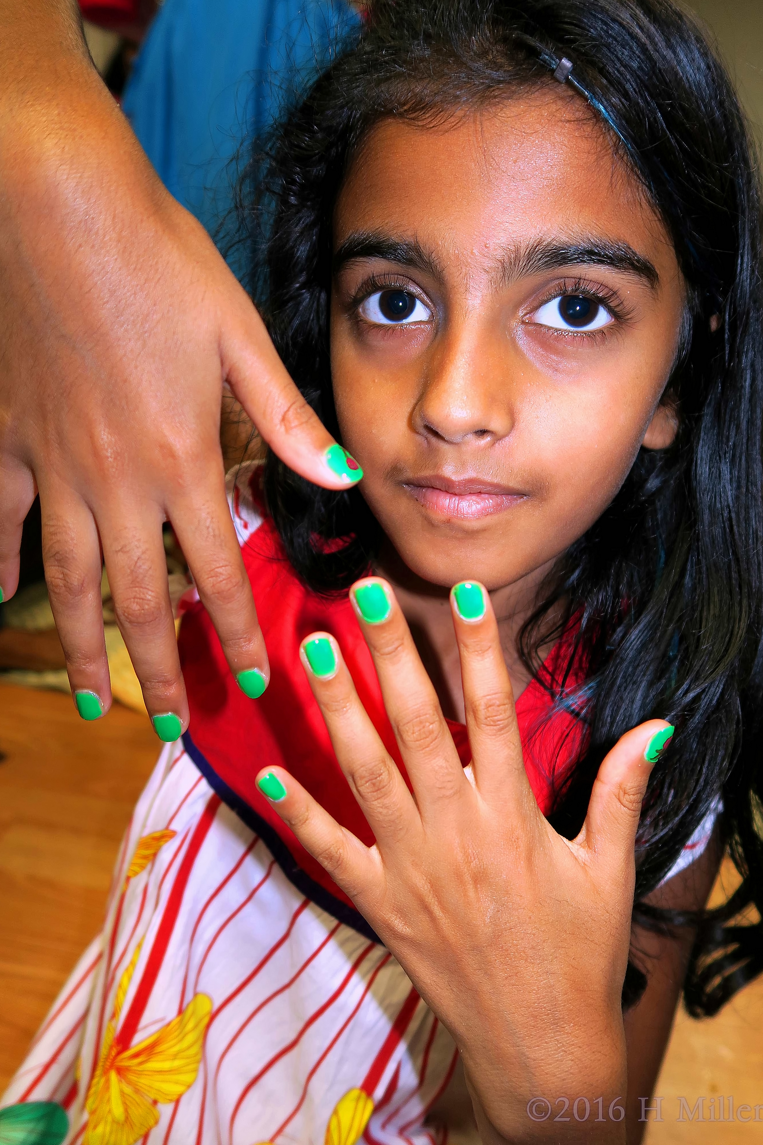 The Girls Spa Party Does Great Mini Manis! The Girls Spa Party Does Great Mini Manis!