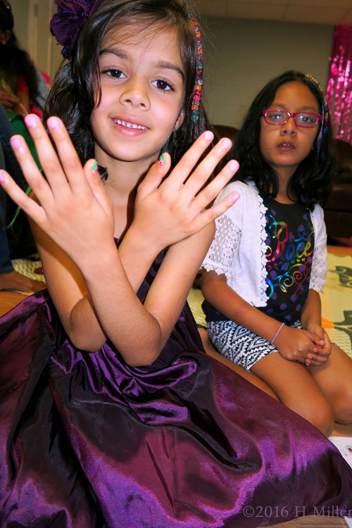 Looking Happy After Home Mini Manis! Looking Happy After Home Mini Manis!