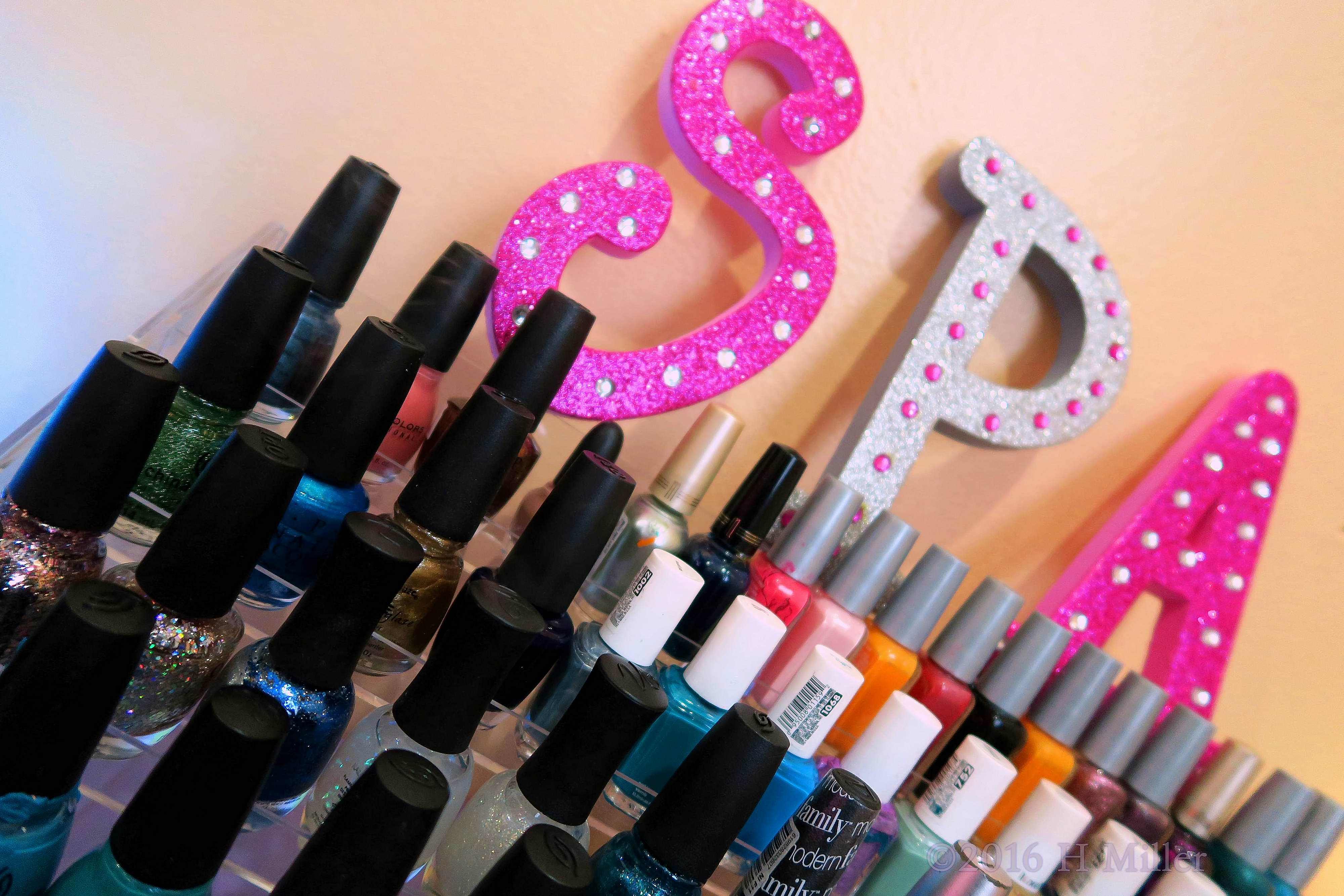 Glitter Polish And Letters! Glitter Polish And Letters!