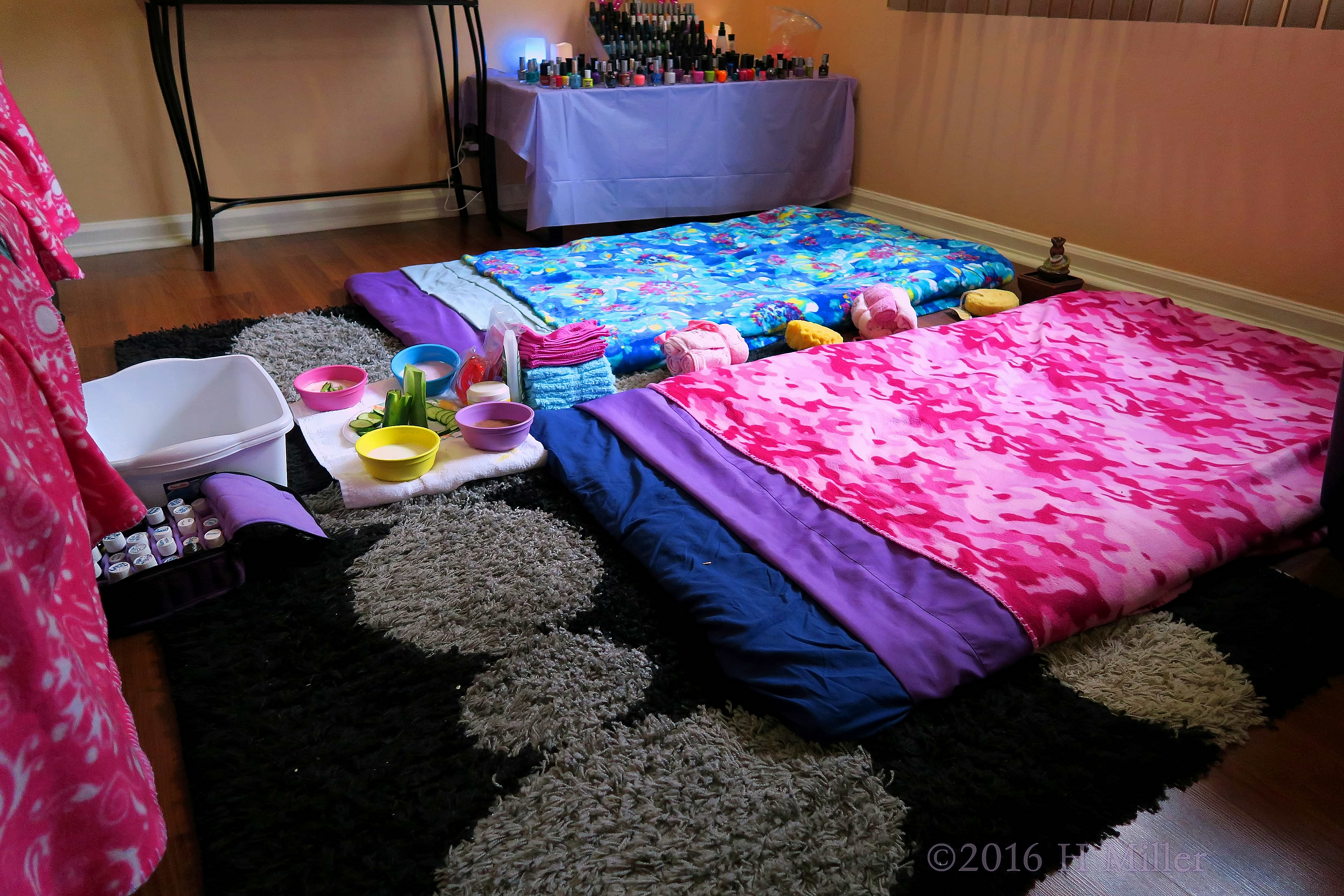 The Kids Facials And Massage Area Looks Cute And Relaxing The Kids Facials And Massage Area Looks Cute And Relaxing