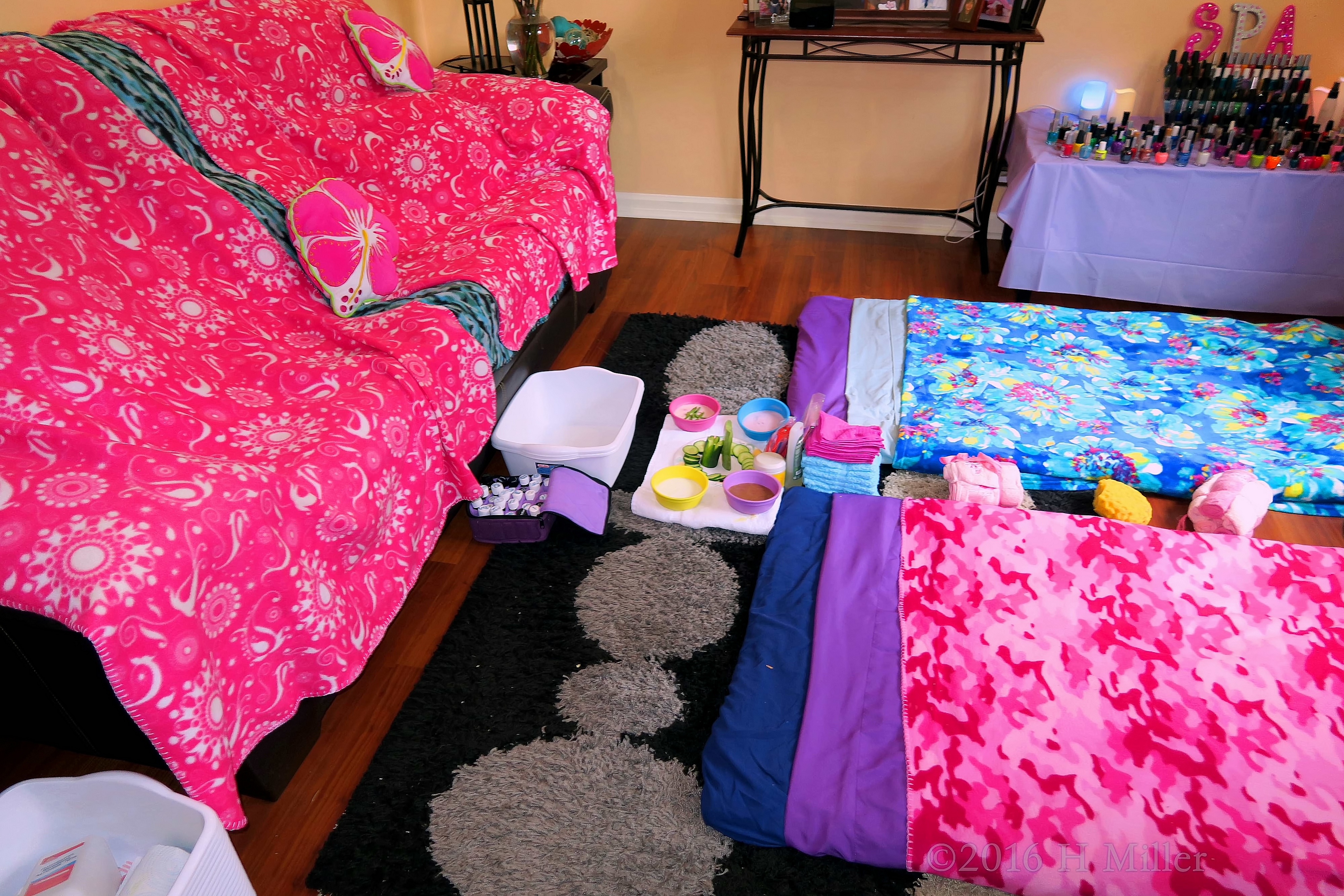 The Kids Home Spa Facial And Massage Area Looks Great! The Kids Home Spa Facial And Massage Area Looks Great!