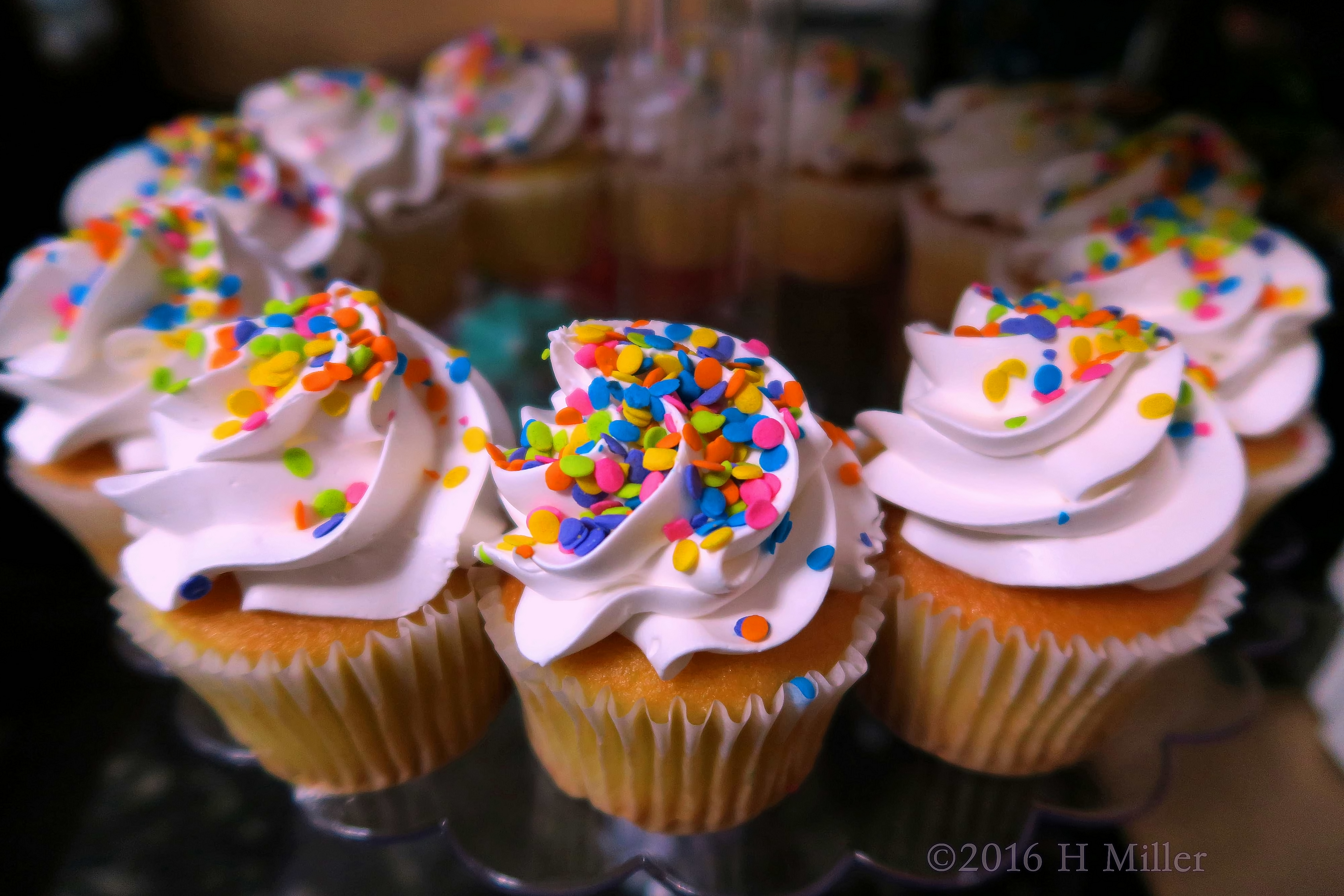 Yummy Vanilla Kids Spa Party Cupcakes Yummy Vanilla Kids Spa Party Cupcakes