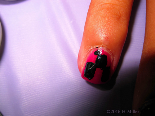 At Home Kids Spa Checkerboard Manicure At Home Kids Spa Checkerboard Manicure