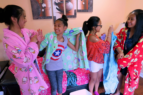 Everyone Is Excited For The Kids Spa Party! Everyone Is Excited For The Kids Spa Party!