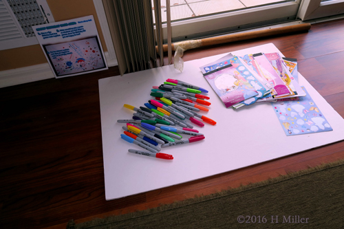 Sharpies And Stickers For The Kids Birthday Card Sharpies And Stickers For The Kids Birthday Card