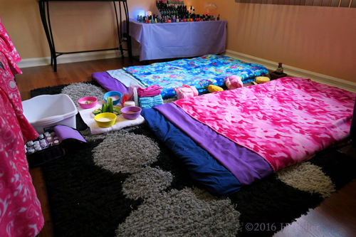 The Kids Facials And Massage Area Looks Cute And Relaxing The Kids Facials And Massage Area Looks Cute And Relaxing