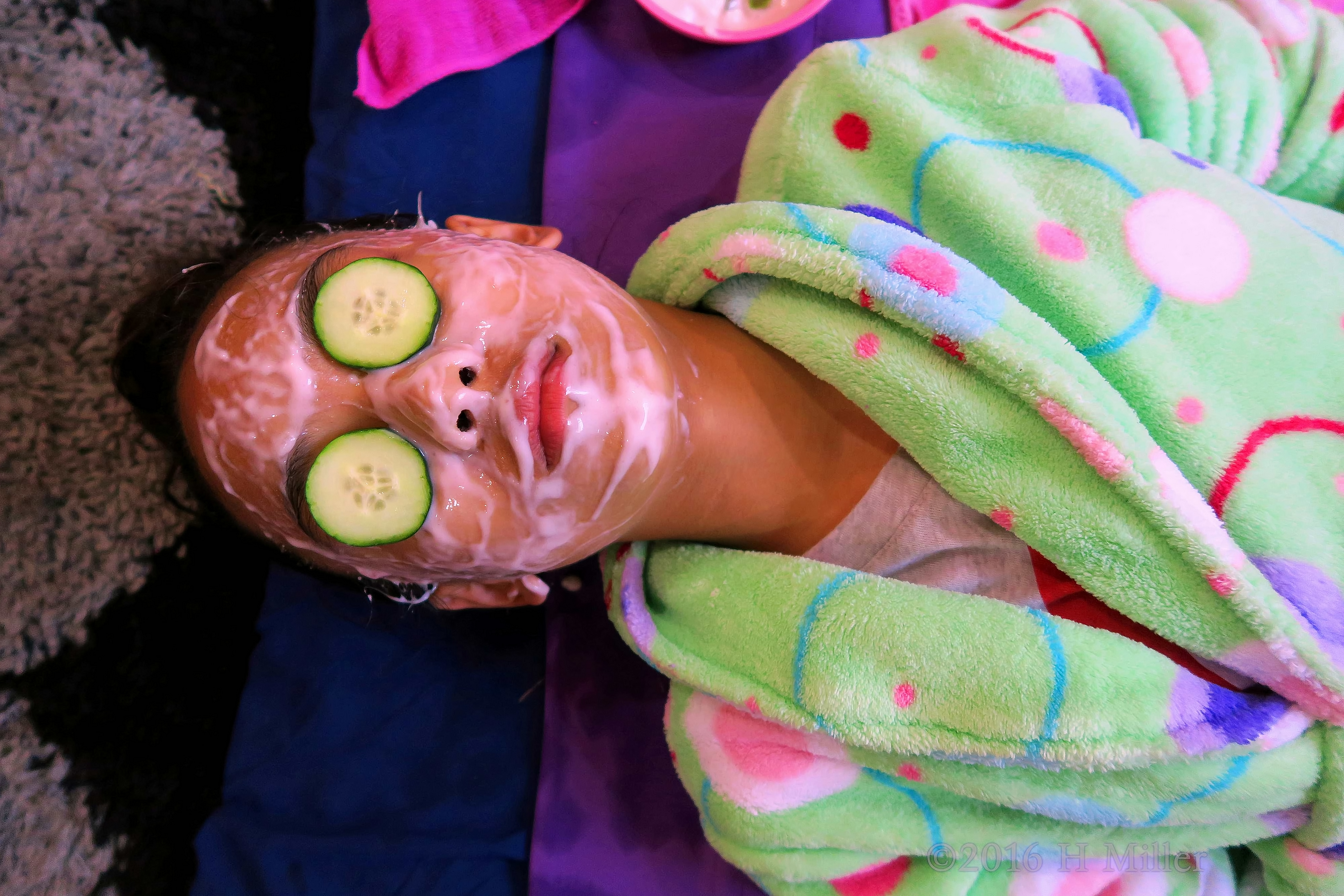 Relaxed In Her Strawberry Kids Home Spa Facial Relaxed In Her Strawberry Kids Home Spa Facial