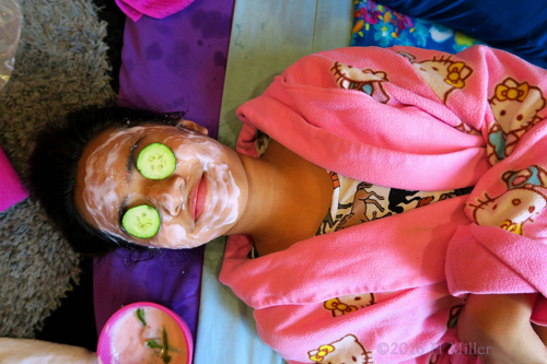 Calming Vanilla Yogurt Home Spa Kids Facial Calming Vanilla Yogurt Home Spa Kids Facial