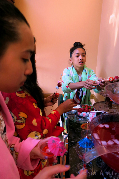 Fun Fondue Spa Party Snacks Fun Fondue Spa Party Snacks