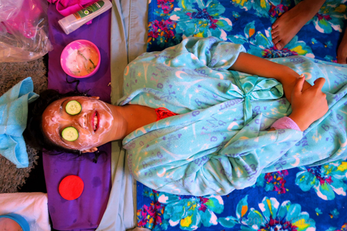 Having Fun During Kids Facials Having Fun During Kids Facials