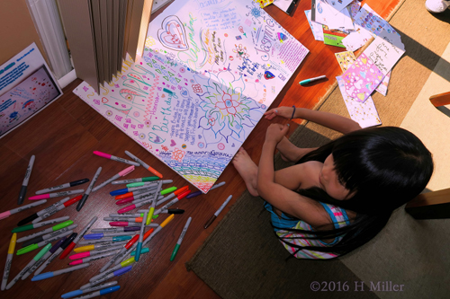 The Spa Birthday Card Is All Filled Out The Spa Birthday Card Is All Filled Out