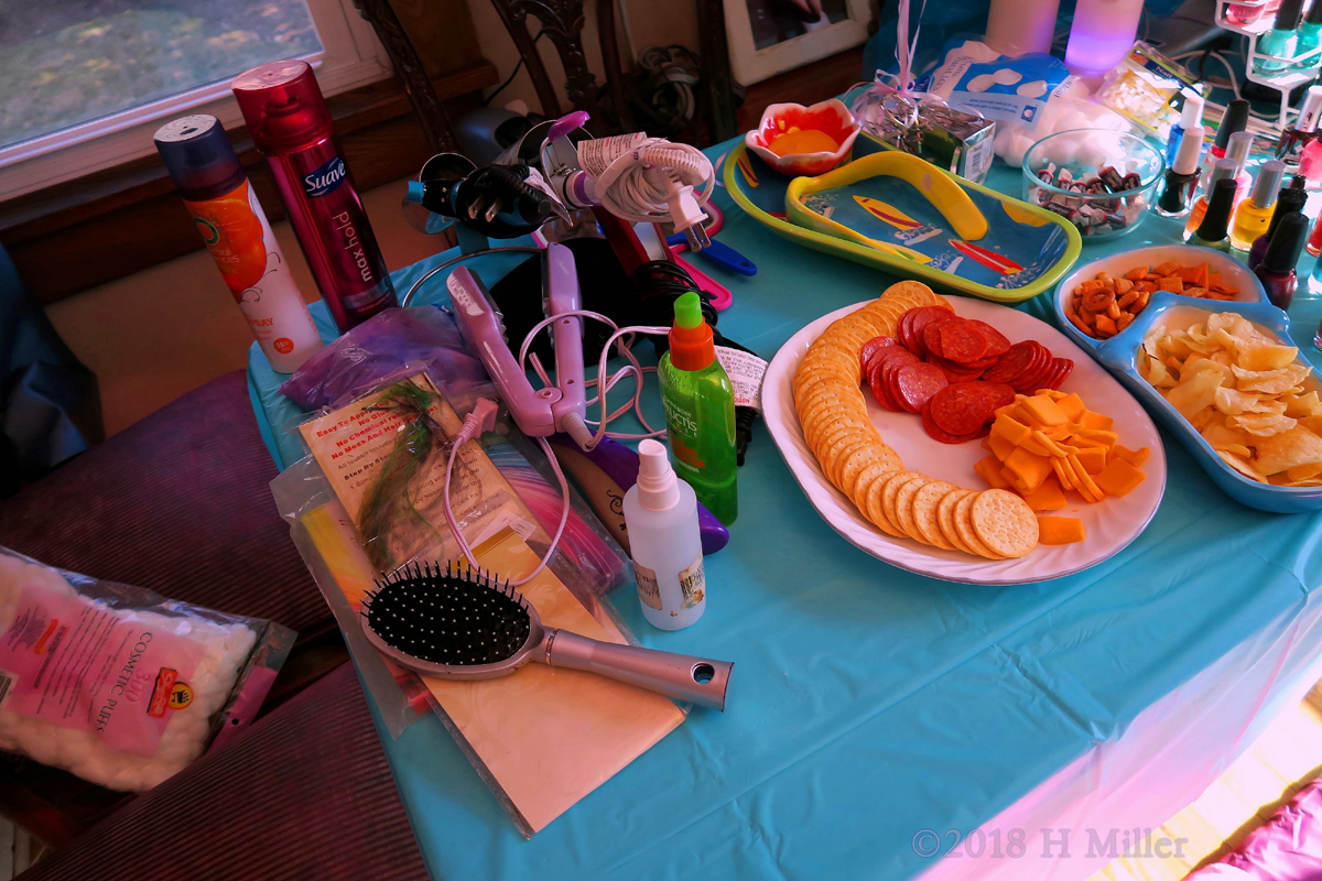 Hair Tools, Cotton Swabs, And Snack Trays! 
