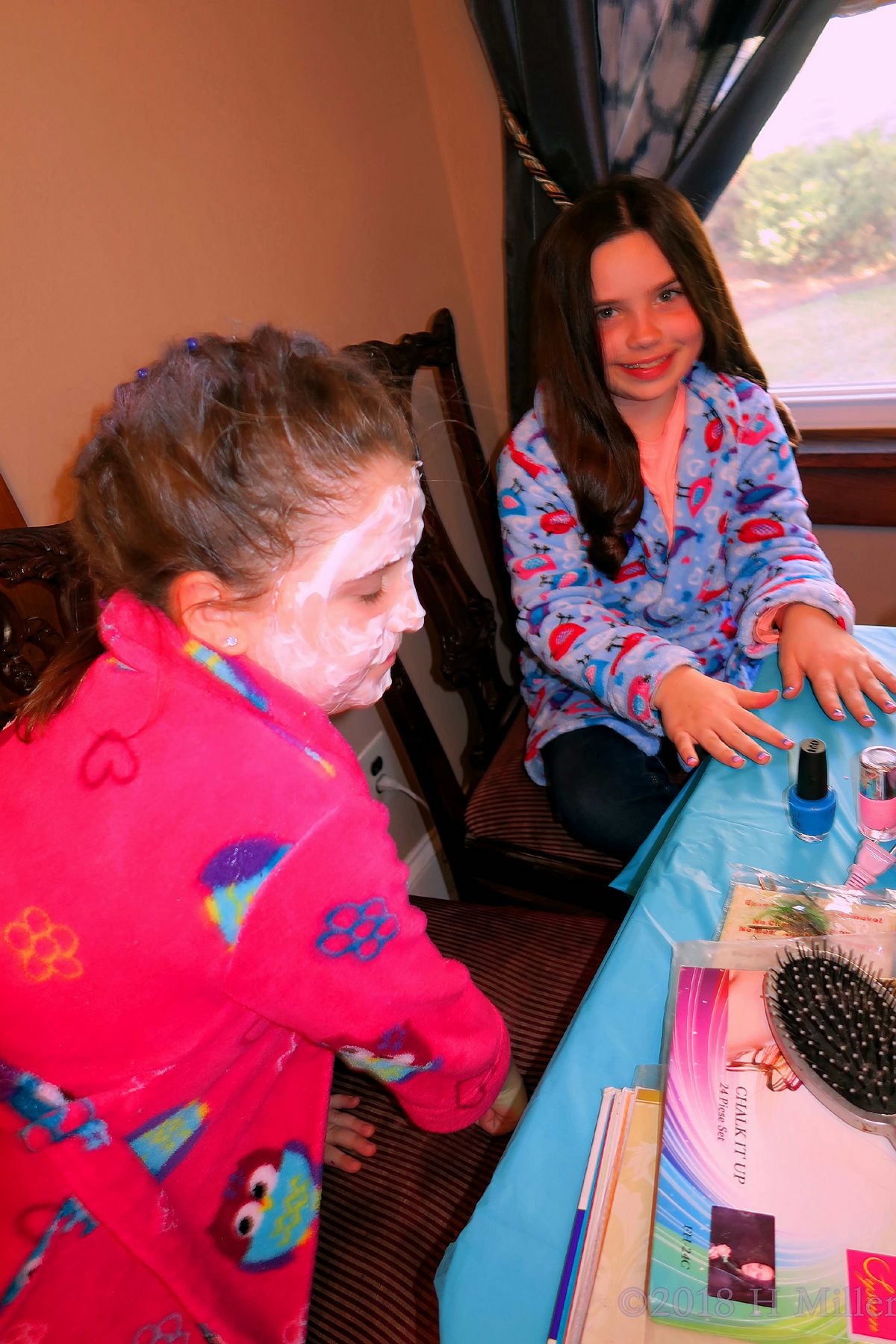 Kids Facials and Kids Manicures At The Spa Birthday Party! 1