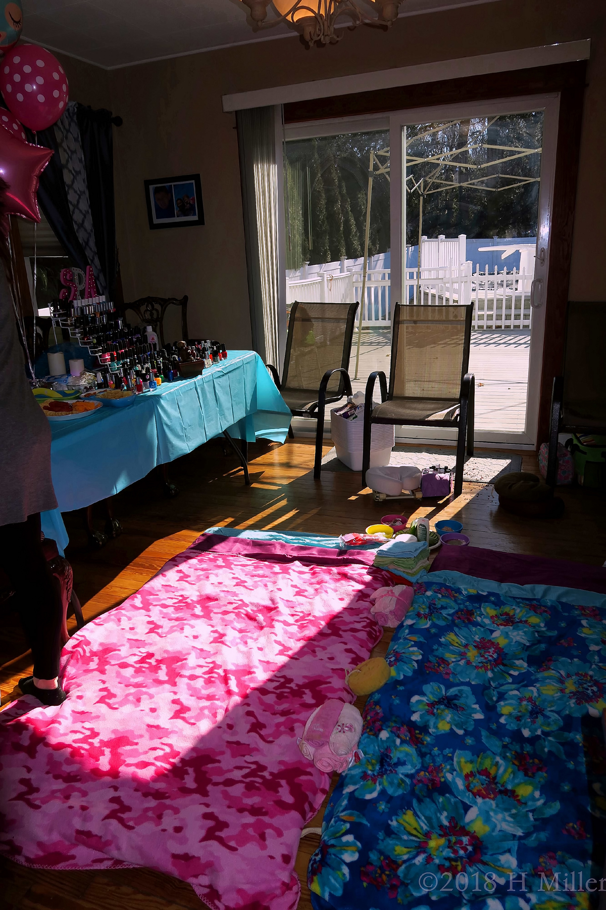 Kids Spa Party Decorations! 