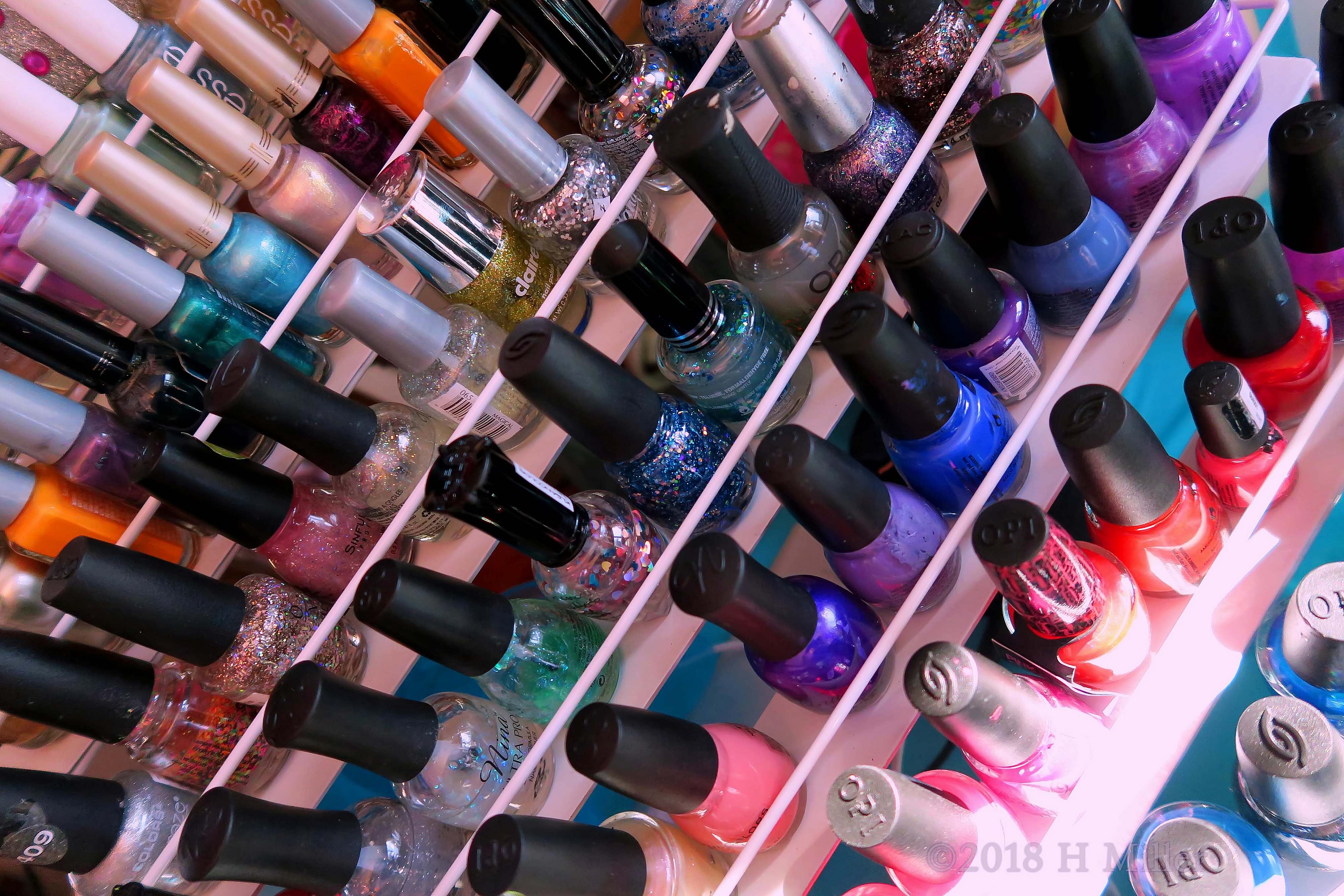 Glitters, Gels, And Mattes Oh My! Nail Polish Collection At The Kids Nail Salon! Glitters, Gels, And Mattes Oh My! Nail Polish Collection At The Kids Nail Salon!