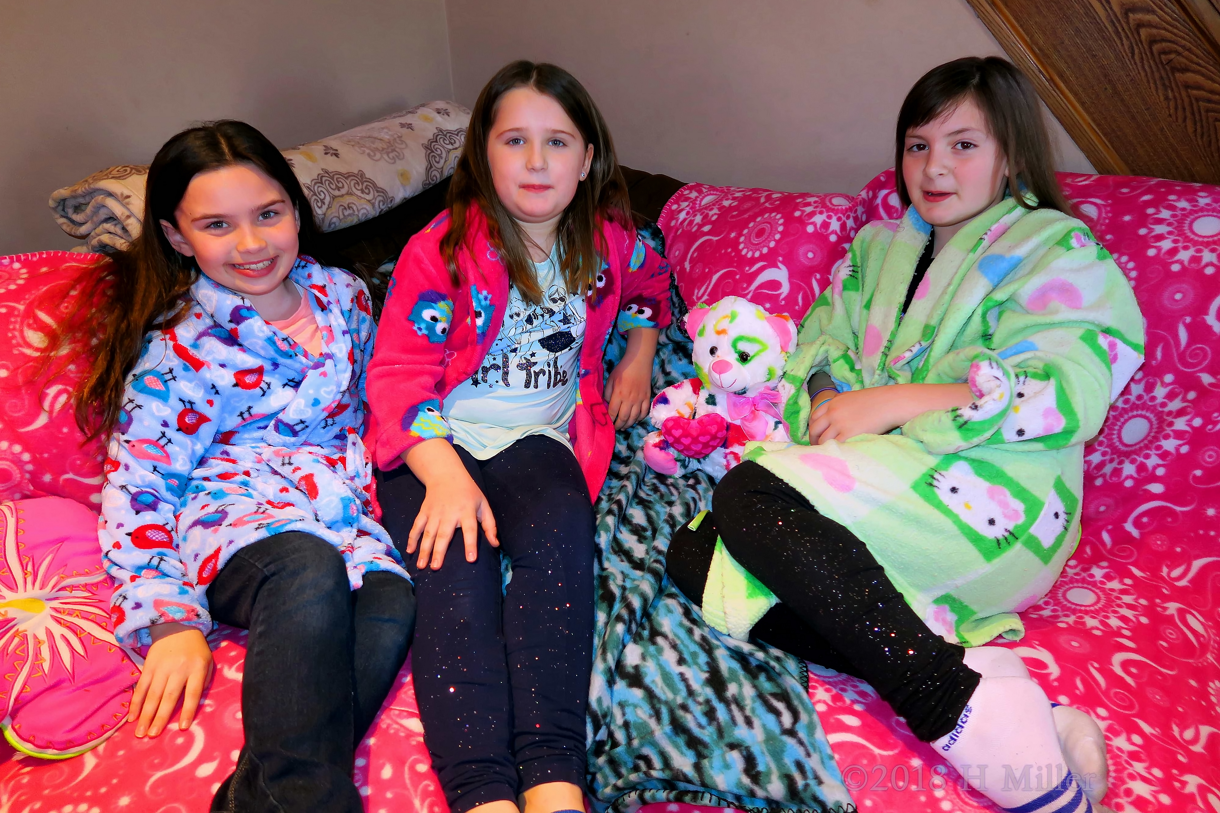 Kids Spa Robes On! Group Photo Kids Spa Robes On! Group Photo