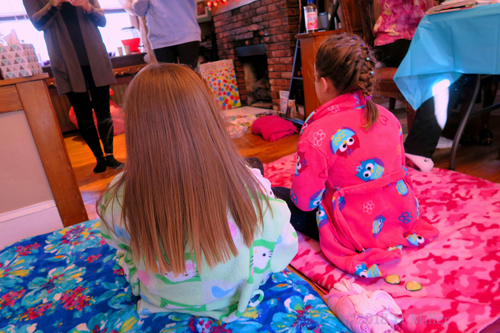 Back Of Hairstyles For Kids Spa Party Guests