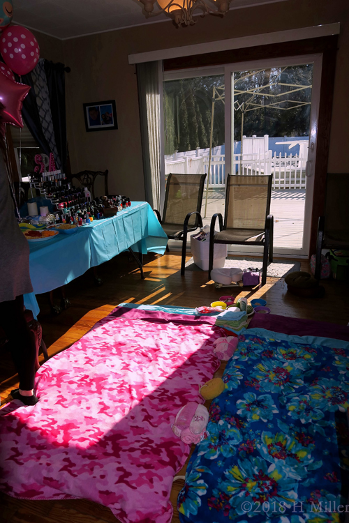 Kids Spa Party Decorations!