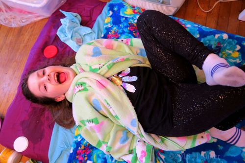 Laughing And Playing In Kids Spa Robe Laughing And Playing In Kids Spa Robe