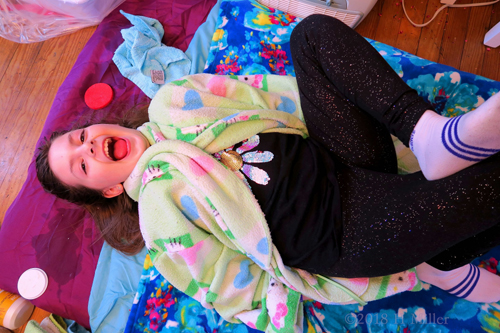 Silly Girl! Party Guest Loving The Kids Facial Station! Silly Girl! Party Guest Loving The Kids Facial Station!