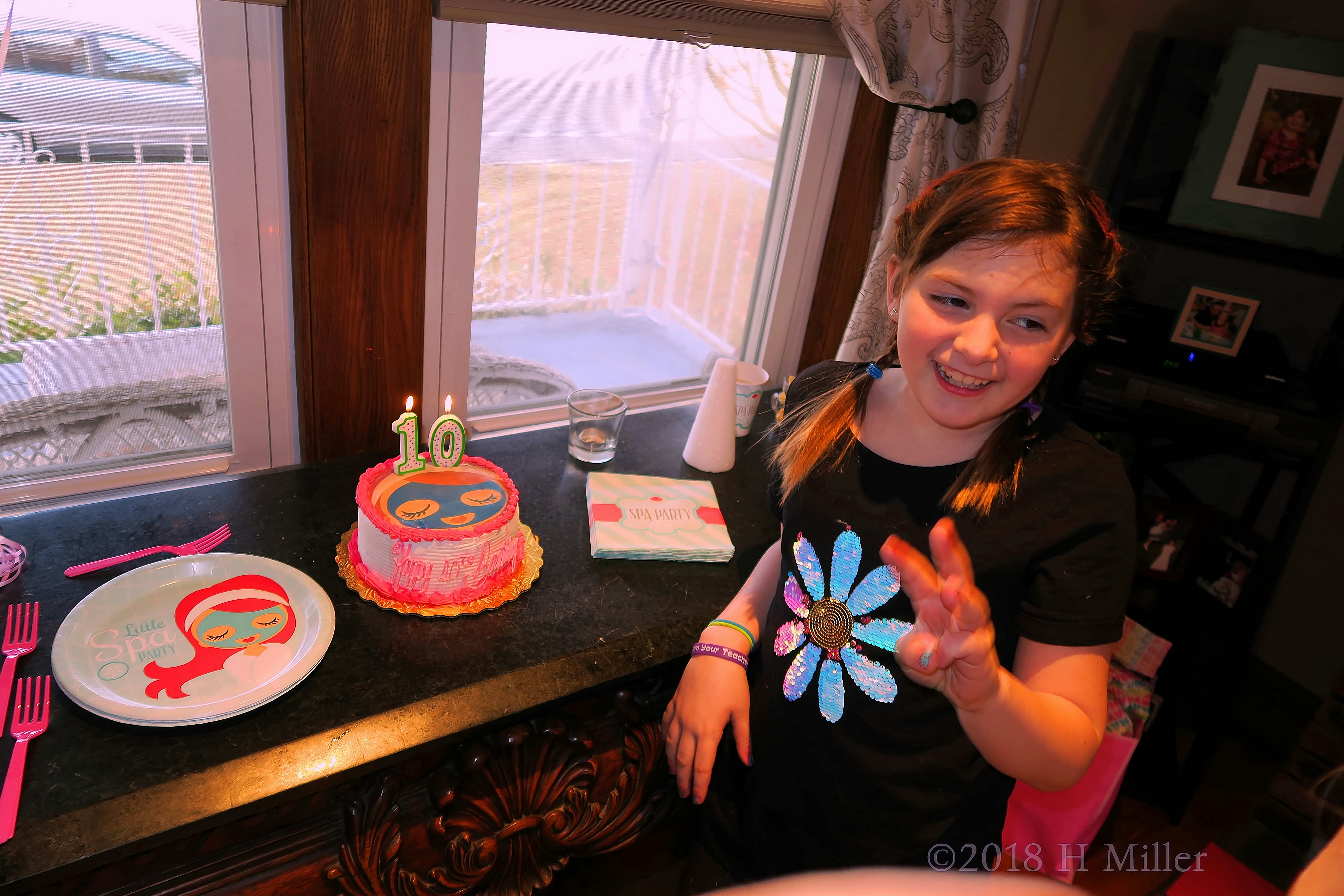 Birthday Girl Counting Down Until Birthday Cake Consumption! Birthday Girl Counting Down Until Birthday Cake Consumption!