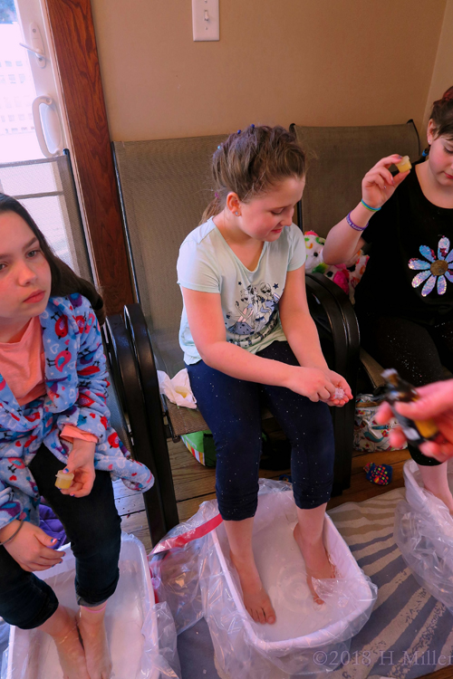 Kids Pedicures For Party Guests!