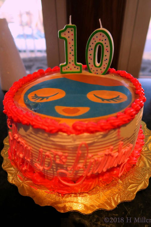 Lets Eat Cake! Kids 10th Birthday Cake