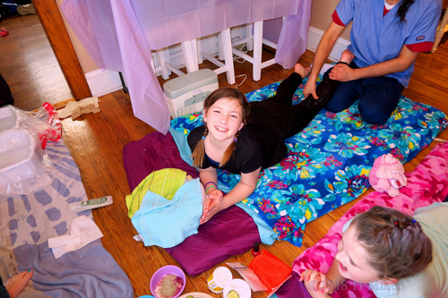 Massage Time For Party Guests! Massage Time For Party Guests!