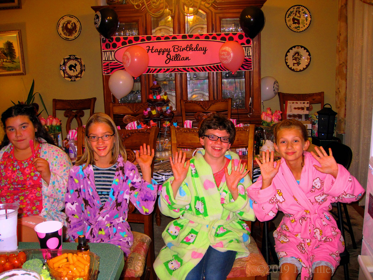 Kids Spa Party For Jillian In New Jersey In October 2014 Gallery 2 