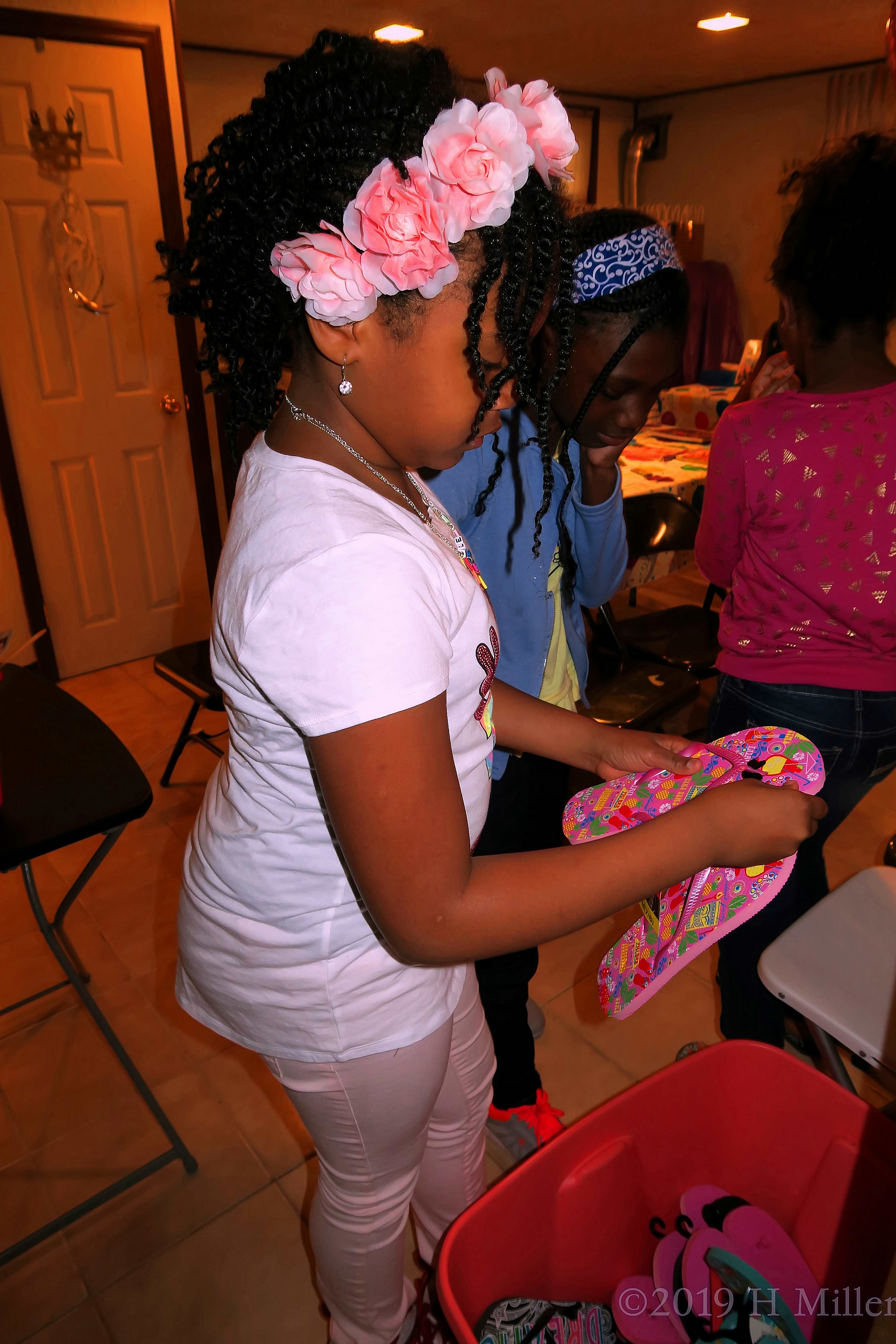 Choosing Their Spa Slippers To Get The Fun Started Choosing Their Spa Slippers To Get The Fun Started