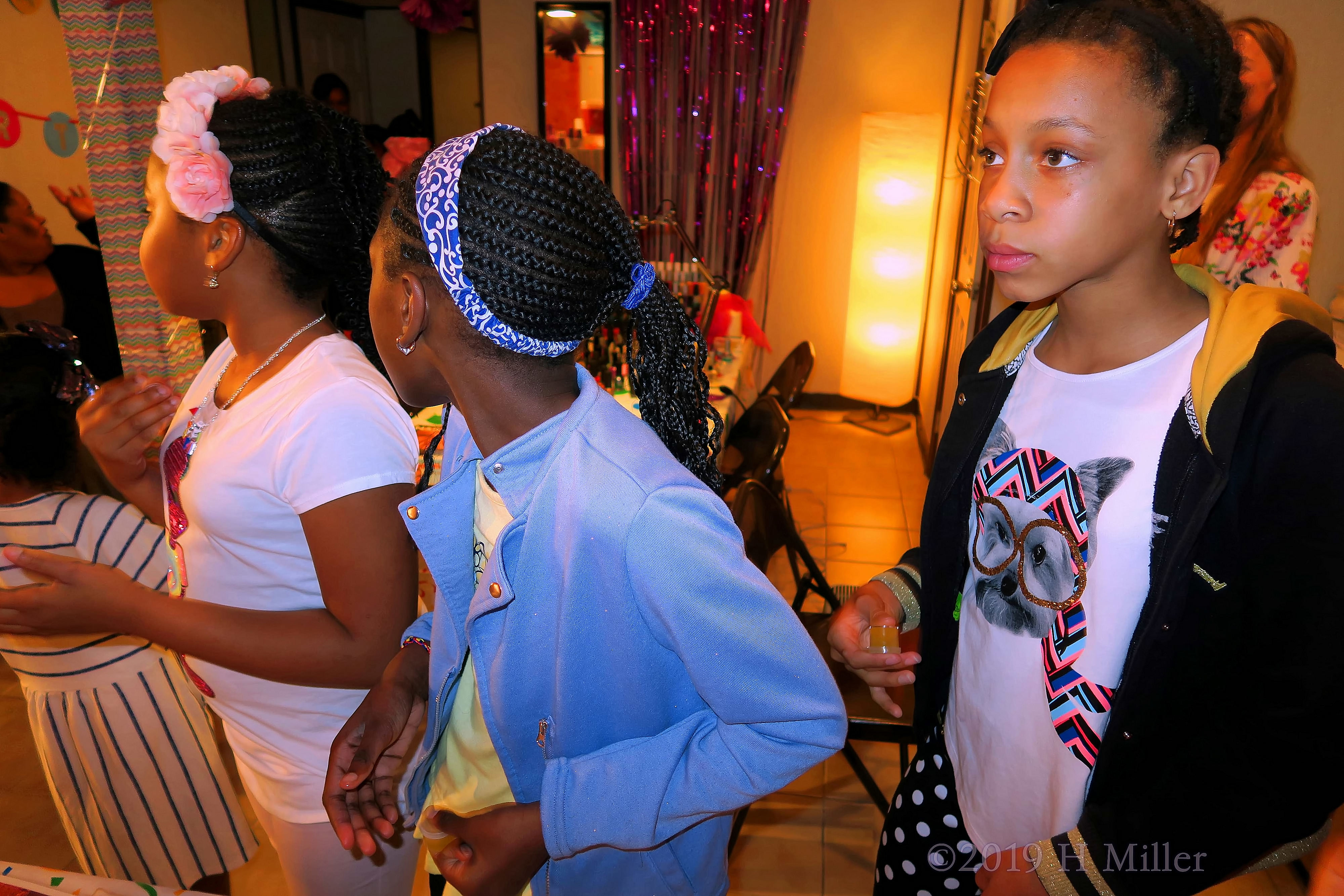 Jordyn's Friends Having Fun At Her Spa Party Jordyn's Friends Having Fun At Her Spa Party