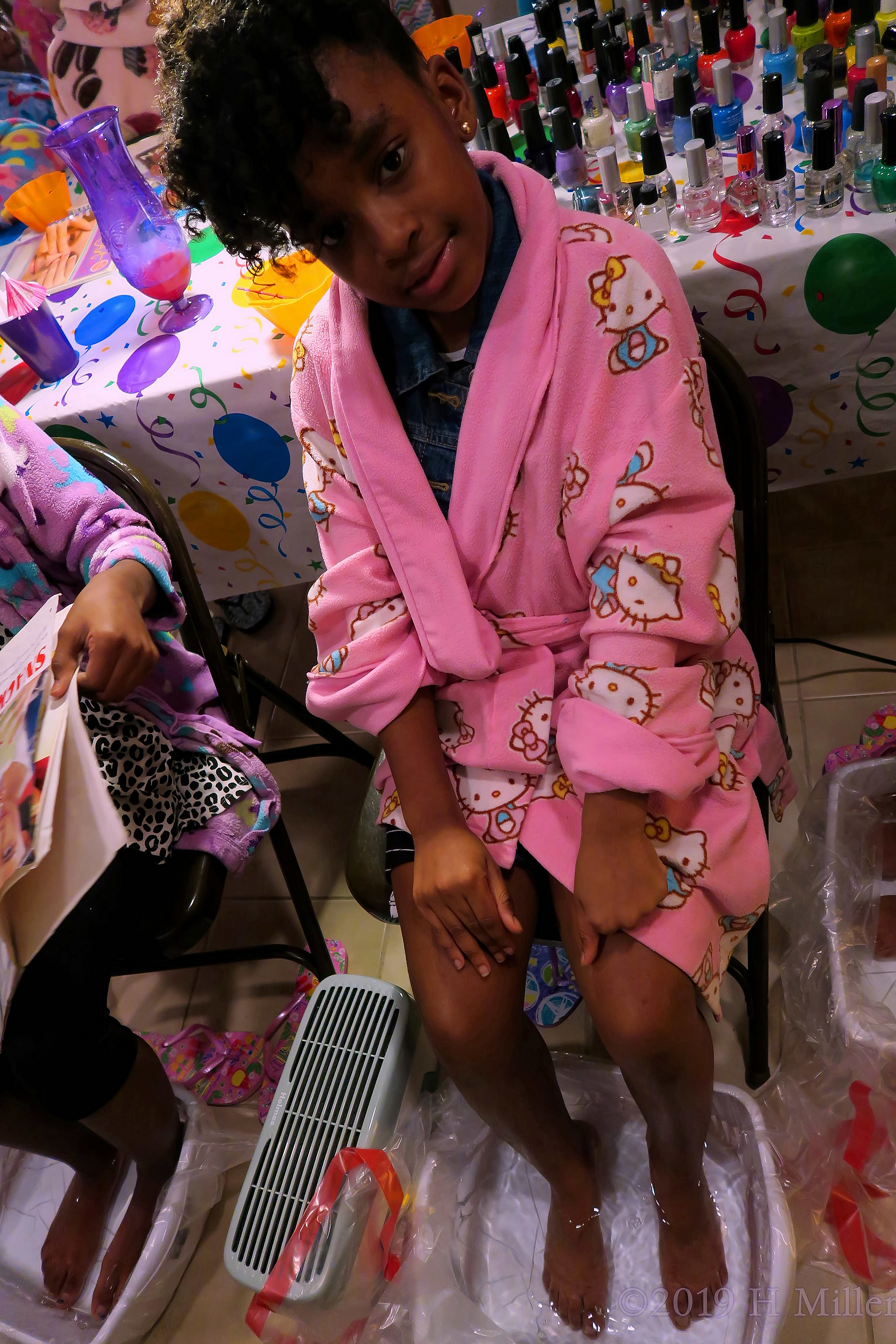 The Birthday Girl Getting Proper Pampered With A Kids Pedicure At Her Spa Birthday Party The Birthday Girl Getting Proper Pampered With A Kids Pedicure At Her Spa Birthday Party