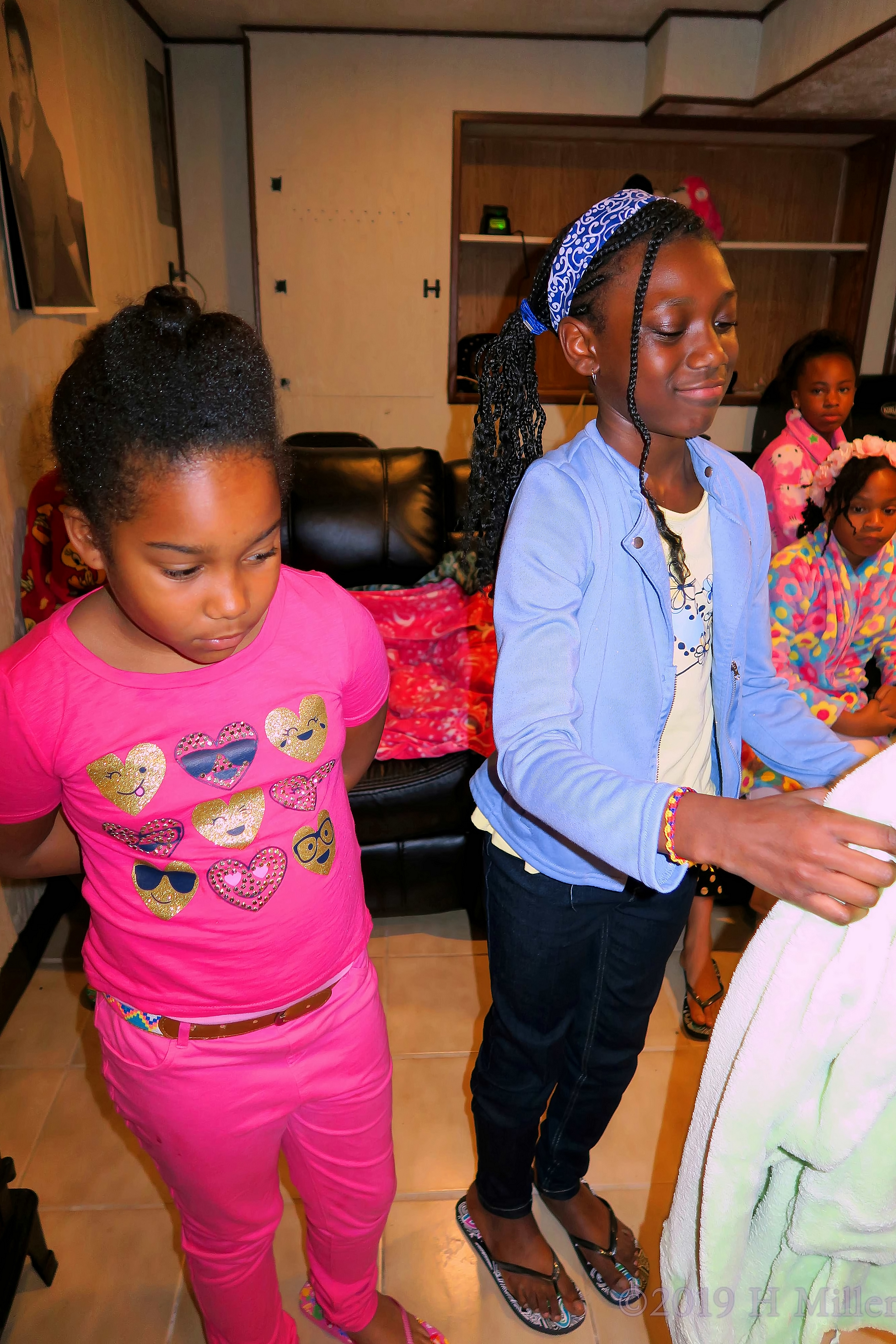 Waiting To Choose Their Spa Robes Waiting To Choose Their Spa Robes