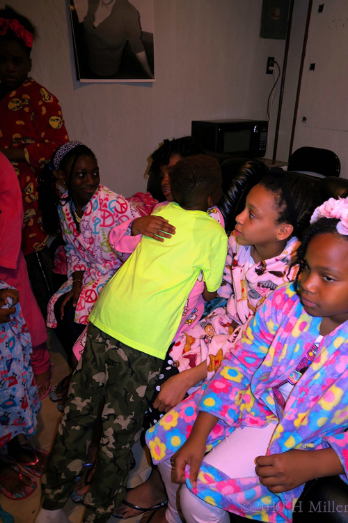 Jordyn Getting Hugs From Party Guest Jordyn Getting Hugs From Party Guest