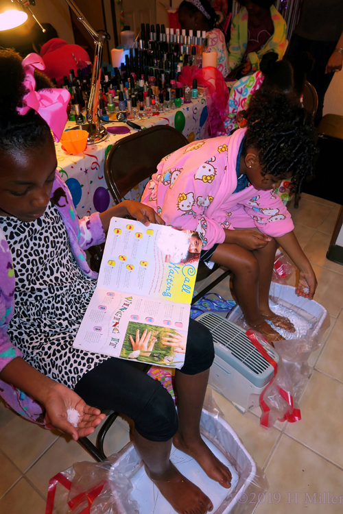 Putting Foot Soak Crystals In The Water Putting Foot Soak Crystals In The Water