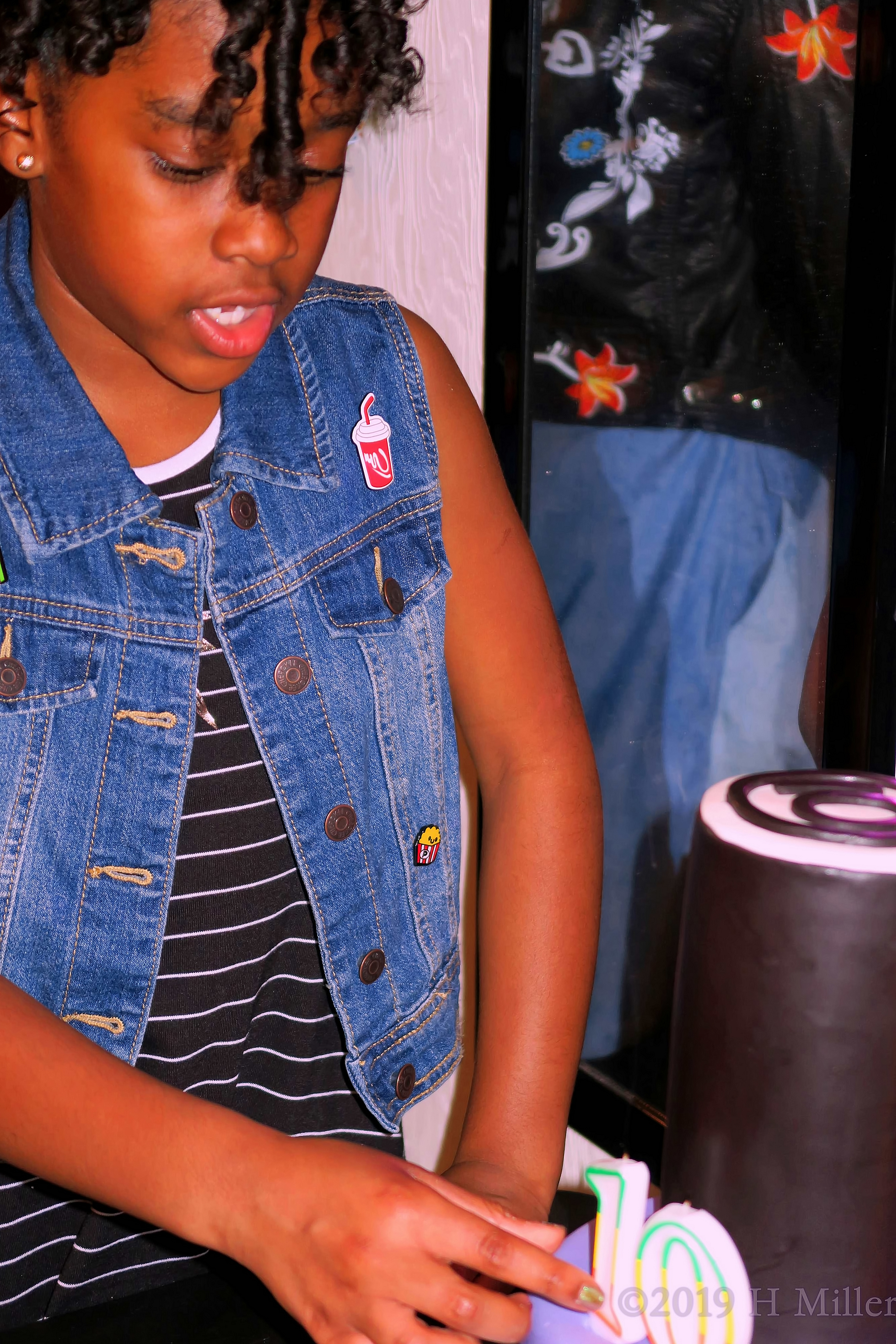 Jordyn Excited To Cut Her Cake Jordyn Excited To Cut Her Cake