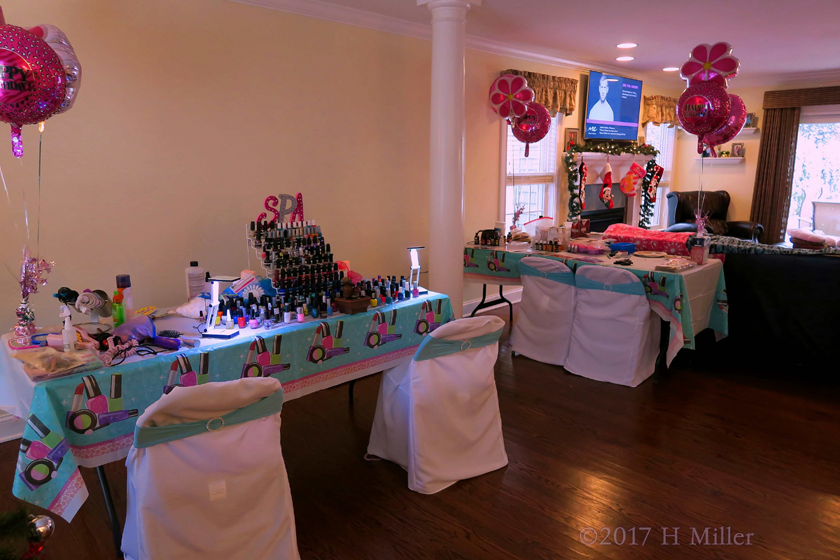 The Hairstyle, Manicure, And Craft Tables 