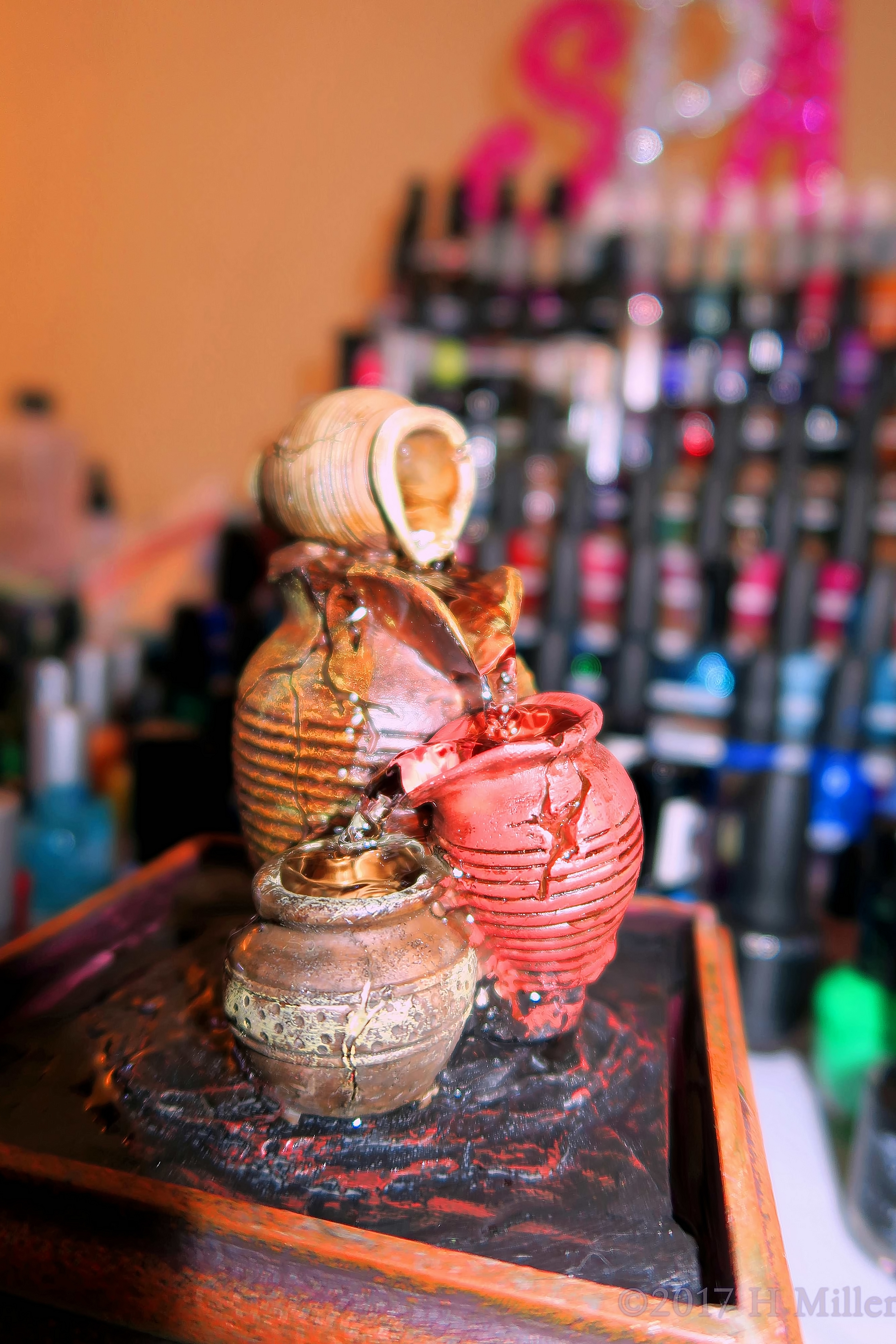 A Relaxing Spa Fountain A Relaxing Spa Fountain