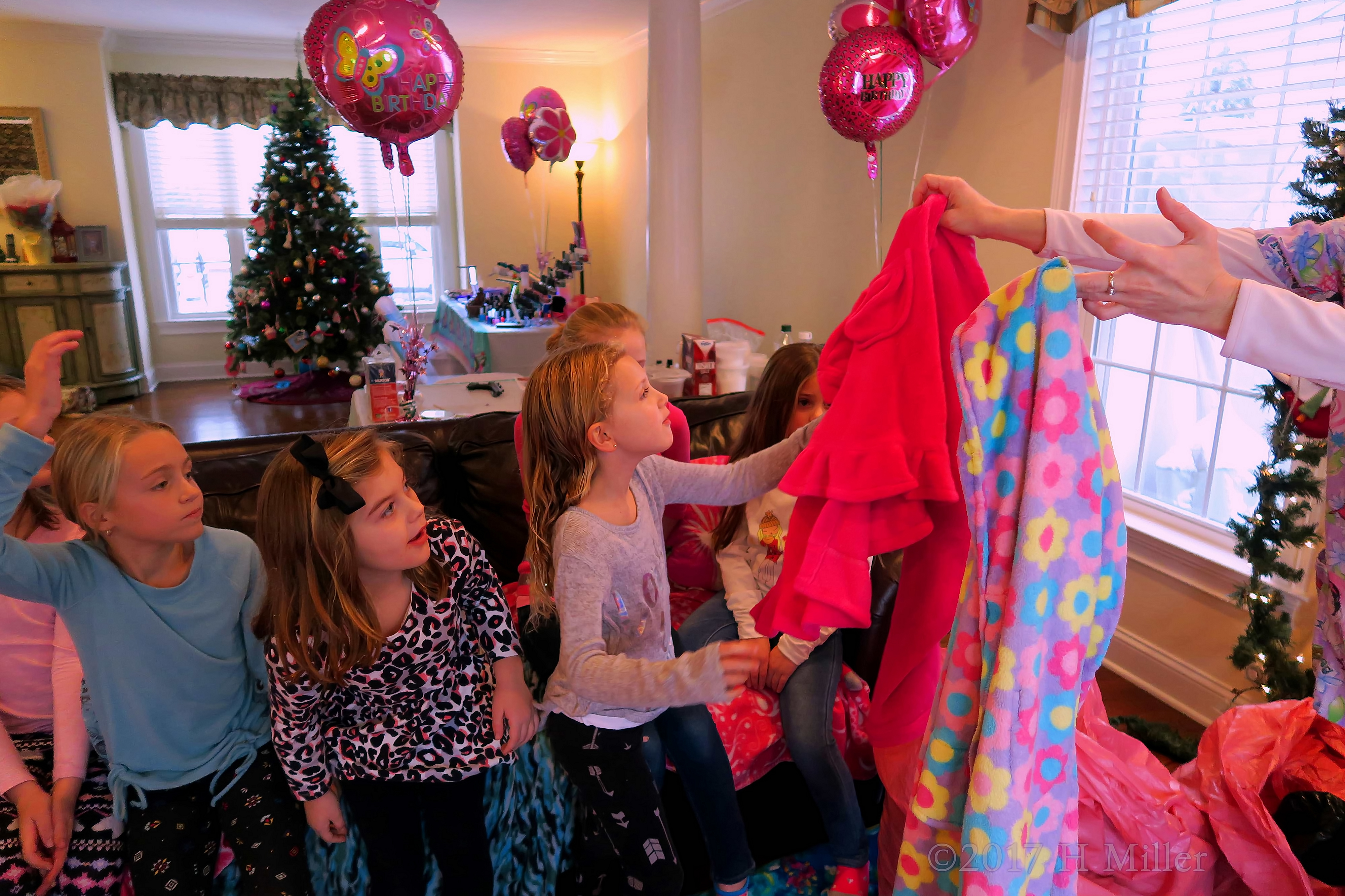 Getting Their Spa Robes Getting Their Spa Robes