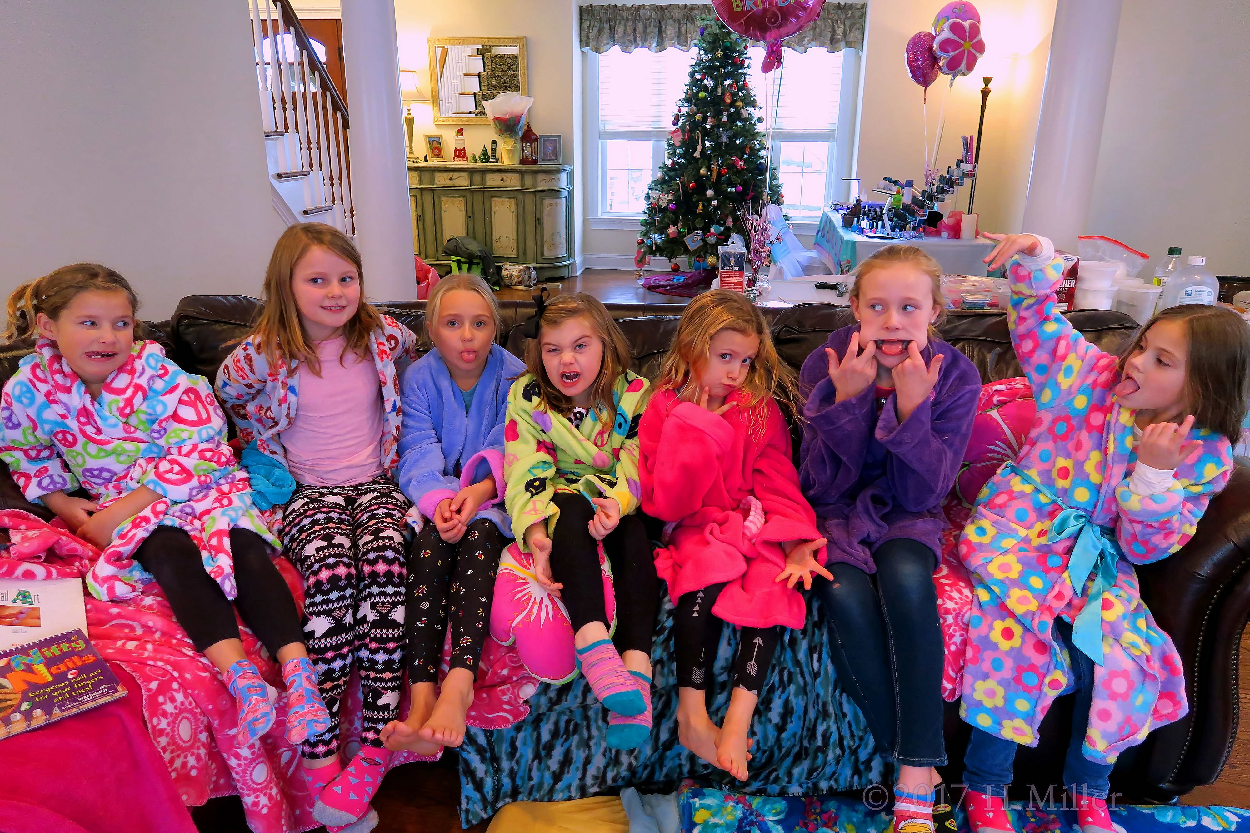 Having Tons Of Fun Making Silly Faces Before The Girls Party Having Tons Of Fun Making Silly Faces Before The Girls Party