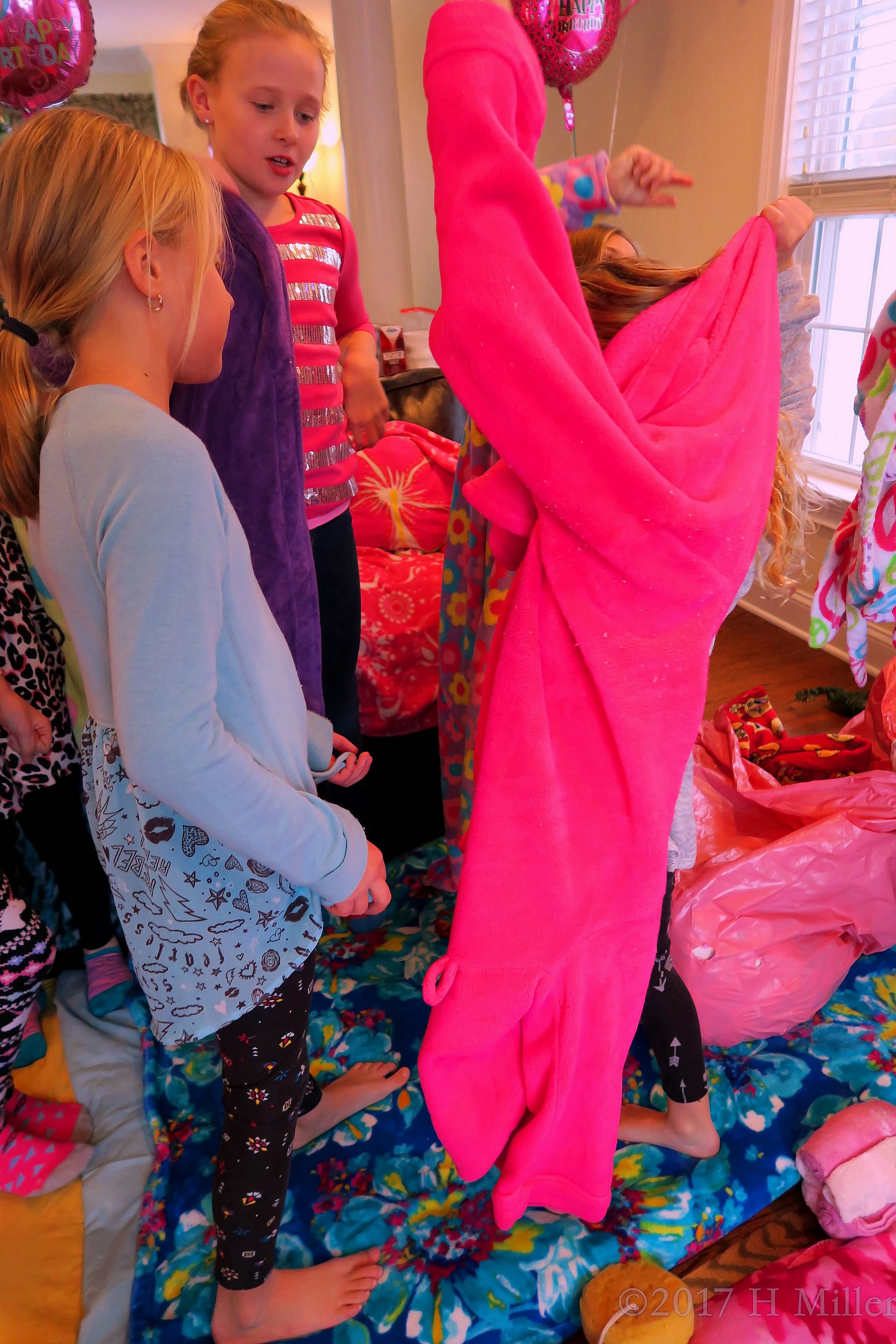 Putting On Spa Robes Putting On Spa Robes