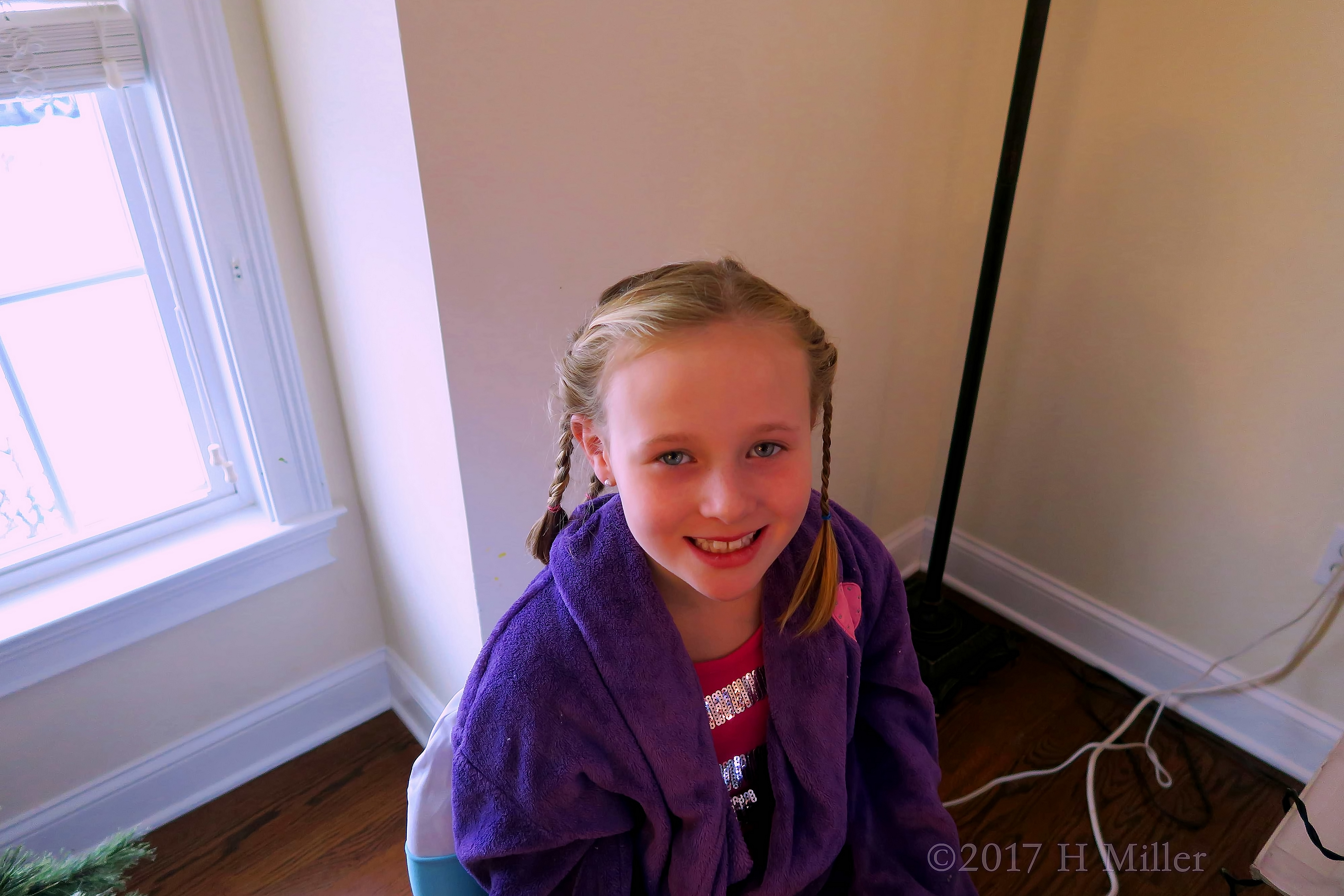 Smiling About Her Spa Hairstyle! Smiling About Her Spa Hairstyle!