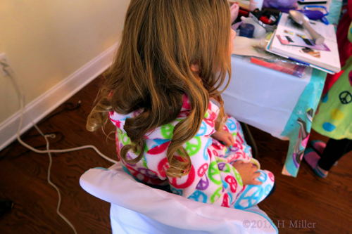 Cute Curls From The Kids Spa Party. Cute Curls From The Kids Spa Party.