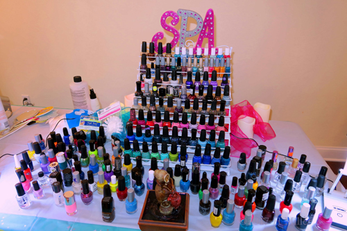 Look At All The Nail Polish!