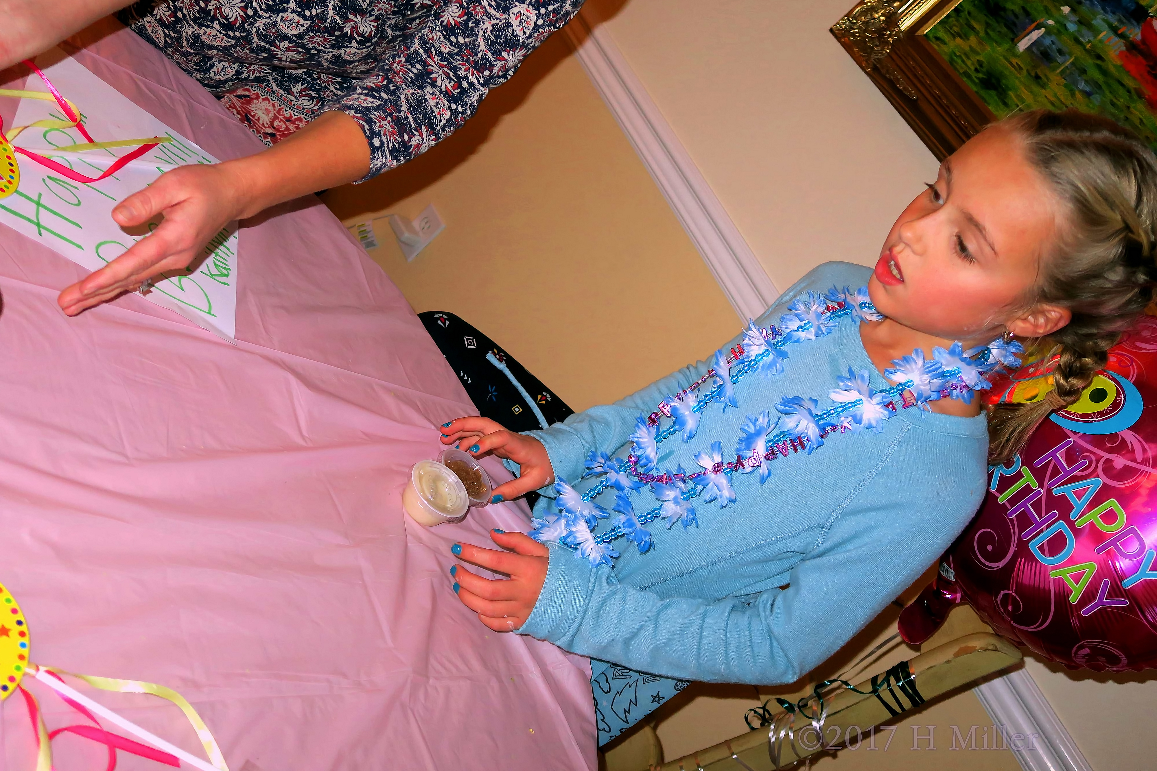 The Birthday Girl With Her Spa Crafts The Birthday Girl With Her Spa Crafts