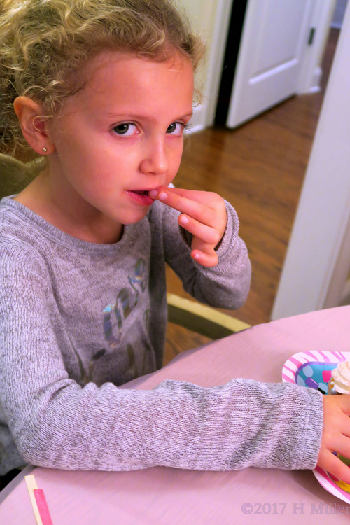 Loving The Birthday Cupcakes