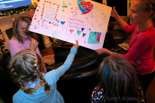 Showing The Birthday Girl Her Spa Birthday Card