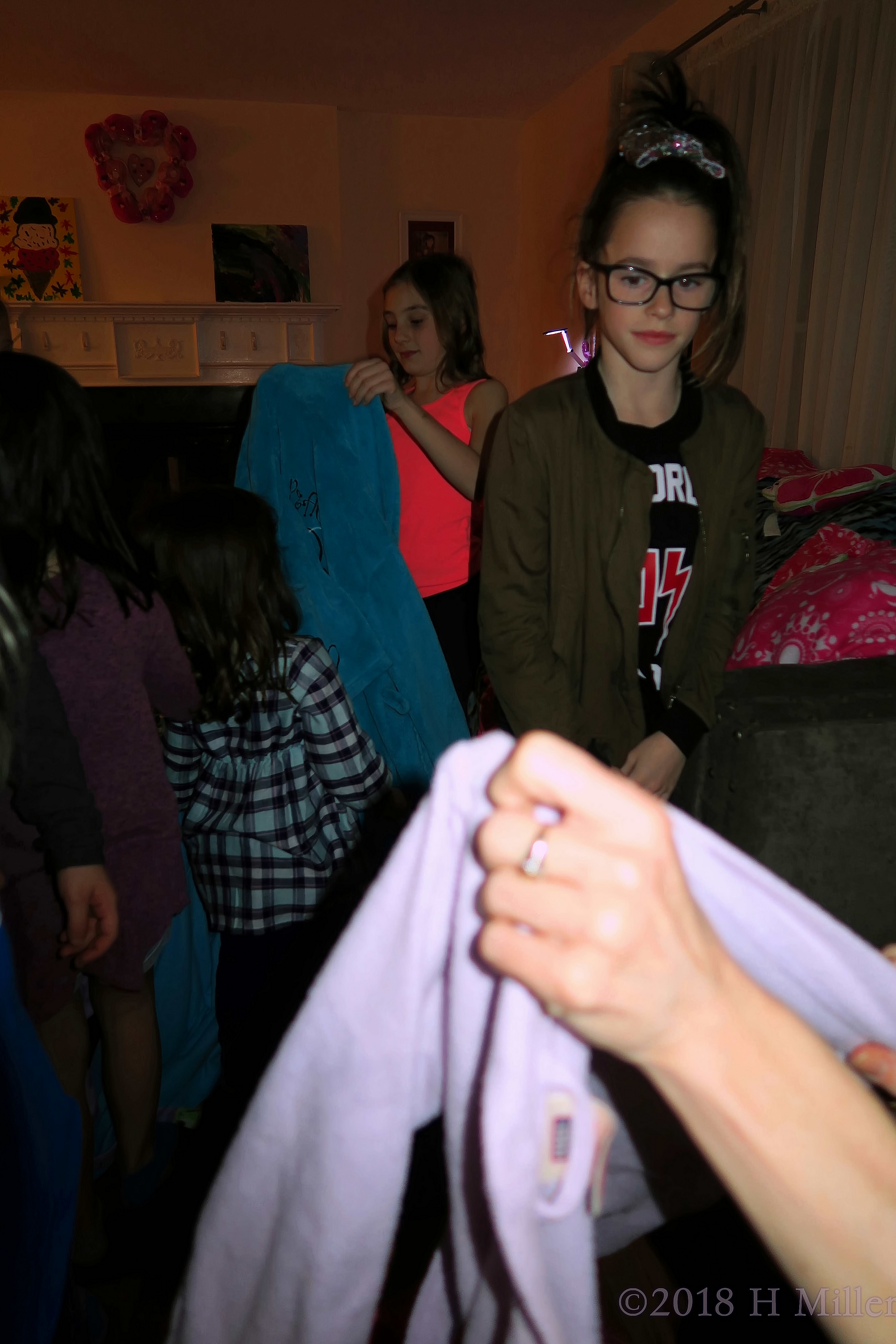 Partaking In The Pampering! Party Guest Picks Spa Robe! Partaking In The Pampering! Party Guest Picks Spa Robe!