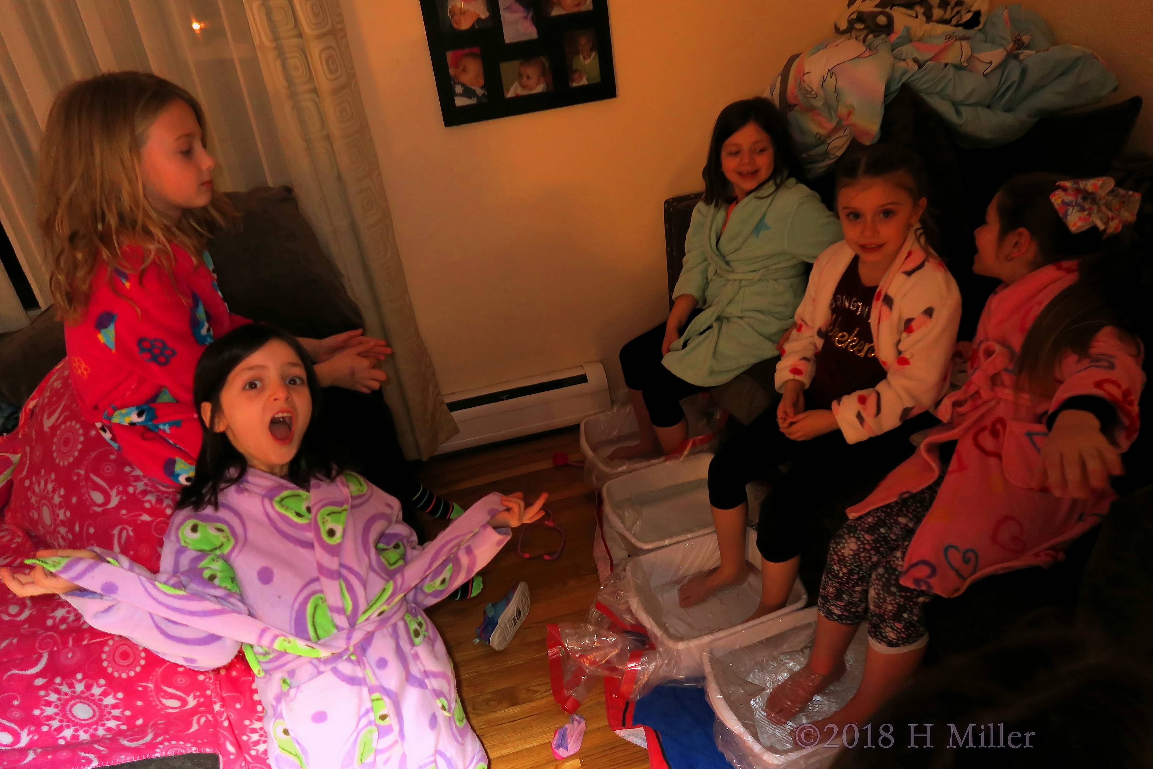 Posing And Pedicure Time! Party Guests Get Kids Pedis! Posing And Pedicure Time! Party Guests Get Kids Pedis!